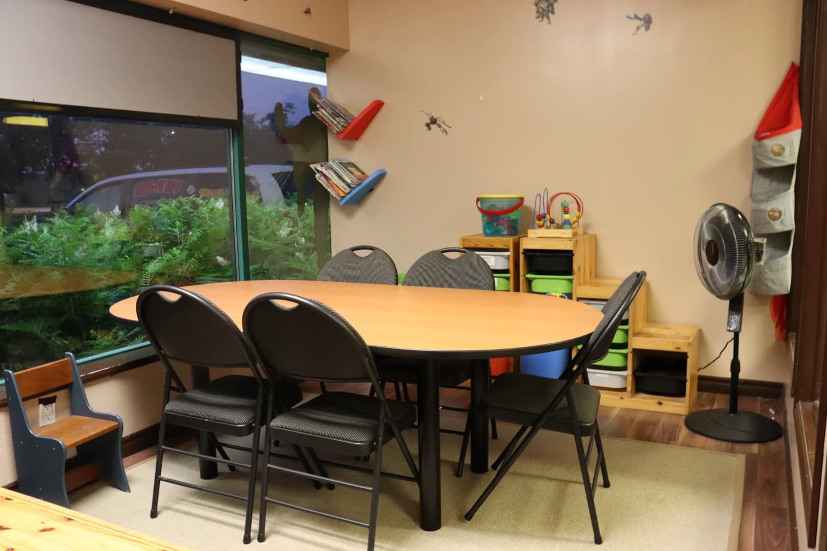 The Kungfu Kidz play zone for younger siblings